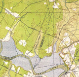 1919 Topo Map of Ladson South Carolina Quadrangle