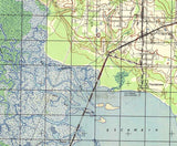 1944 Topo Map of Floridatown Florida Quadrangle