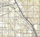 1944 Topo Map of Gonzalez Florida Quadrangle