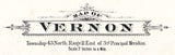 1885 Map of Vernon Township Lake County Illinois