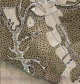 1781 Map of Jamestown Virginia Region