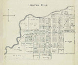 1905 Map of Gover Hill Paulding County Ohio