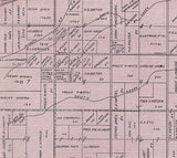 1905 Map of Harrison Township Paulding County Ohio