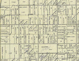 1905 Map of Jackson Township Paulding County Ohio