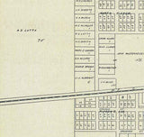 1905 Map of Latty Paulding County Ohio