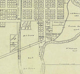 1905 Map of Paulding County Ohio