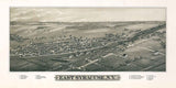 1885 Panoramic Map of East Syracuse New York