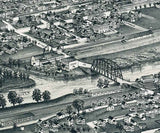 1891 Panoramic Map of Fort Plain New York Nelliston New York