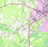 1943 Topo Map of Conway South Carolina Quadrangle