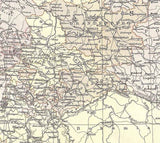 1885 Map of German Empire