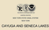 2016 Nautical Map of Cayuga and Seneca Lakes New York