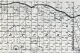 1891 Farm Line Map of Foard County Texas