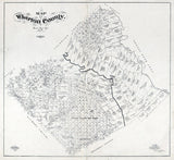 1895 Map of Wharton County Texas