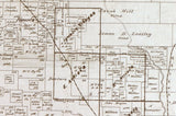 1898 Farm Line Map of Hardin County Texas