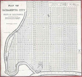 1850 Map of Sacramento California