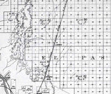 1893 Farm Line Map of El Paso County Texas