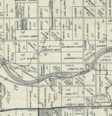 1905 Map of Auglaize Township Paulding County Ohio