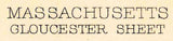 1888 Topo Map of Gloucester Massachusetts Quadrangle