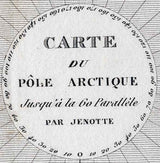 1718 Map of Arctic North Pole