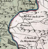 1767 Map of Haiti & The Dominican Republic