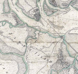 1780 Map of Charleston Harbor South Carolina