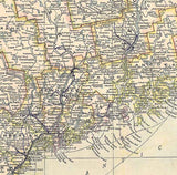 1911 Map of the State of Maine