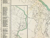 1904 Map of Bar Harbor Maine - Duck Brook to The Ovens - Bear Brook to Schooner Head