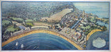 1927 Panoramic Map of Rye Beach Westchester County Park New York PlayLand