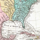 1763 Map of North America