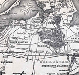 1869 Map of Nantucket & Marthas Vineyard Massachusetts