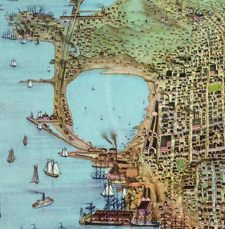 1878 Map of the City of San Francisco