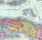 1897 Map of Cuba