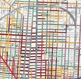 1899 Map of Detroit Michigan