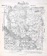 1879 Farm Line Map of Runnels County Texas
