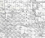 1880 Farm Line Map of Callahan County Texas