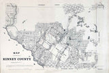 1879 Farm Line Map of Kinney County Texas