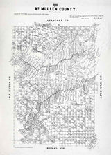 1879 Farm Line Map of McMullen County Texas