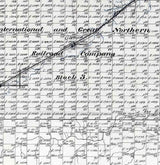 1889 Farm Line Map of Gray County Texas