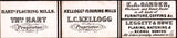 1869 Panoramic Map of Battle Creek Calhoun County Michigan