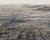 1875 Panoramic Map of City of San Jose California