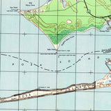 1944 Topo Map of Gulf Breeze Florida Quadrangle