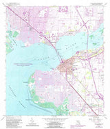 1957 Topo Map of Punta Gorda Florida Quadrangle