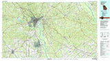 1978 Topo Map of Macon Georgia Quadrangle