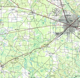 1978 Topo Map of Waycross Georgia Quadrangle