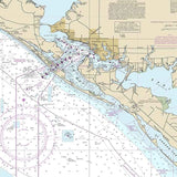 2017 Nautical Map of St Joseph and St Andrew Bays Florida