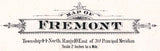 1885 Map of Fremont Township Lake County Illinois