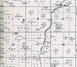 1884 Map of Gypsum Creek Township McPherson County Kansas
