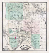 1879 Map of Ramsey County Minnesota