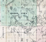 1879 Map of Ramsey County Minnesota