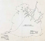 1891 Map of Lake Saint Clair